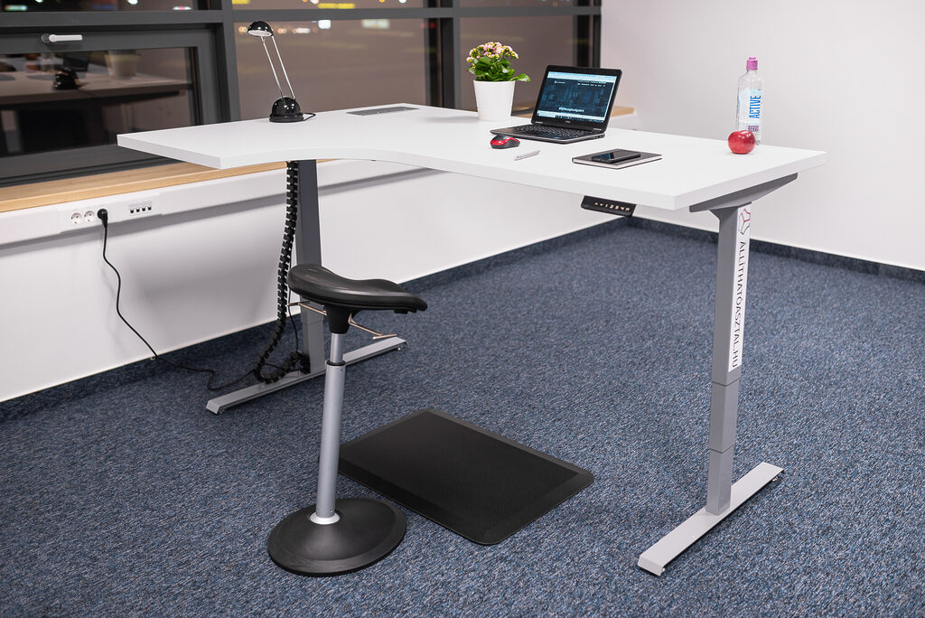 BeActive L-Shape elektromos asztal