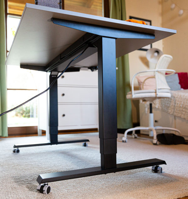 BeActive Elektromos Állítható Asztal opcionálisan Fékezhető kerékkel is rendelhető