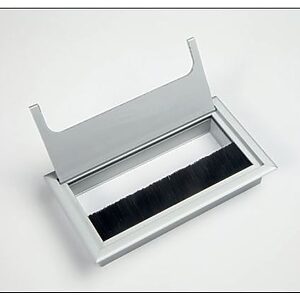 Kábelkivezető Fém téglalap