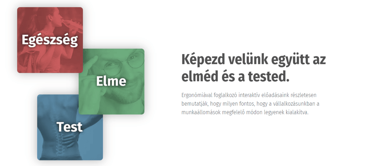 ErgoTraining Oktatás