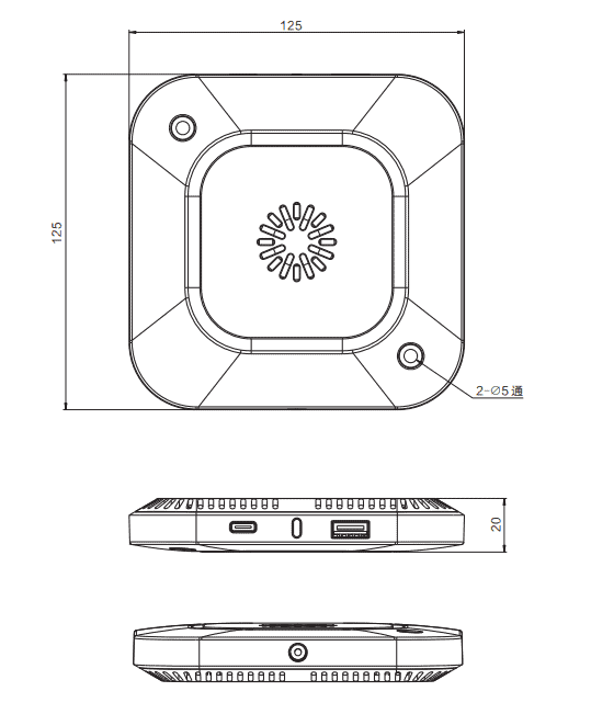 BeActive vezeték nélküli töltő