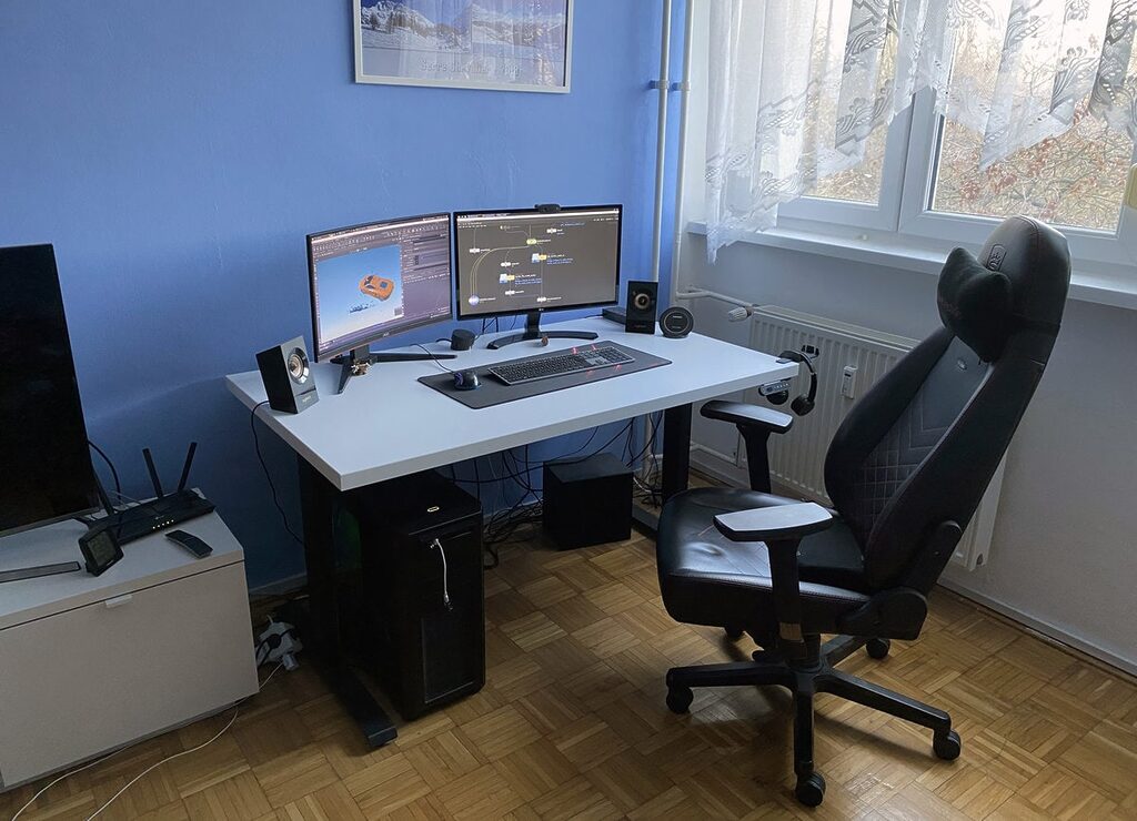 Fekete BeActive 140x80 Fehér