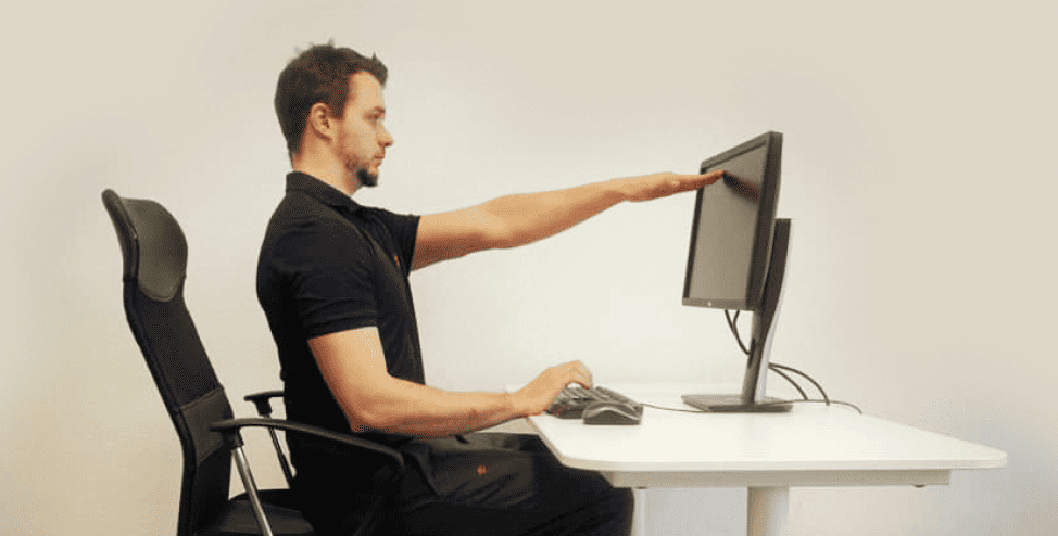 Monitor optimális távolsága