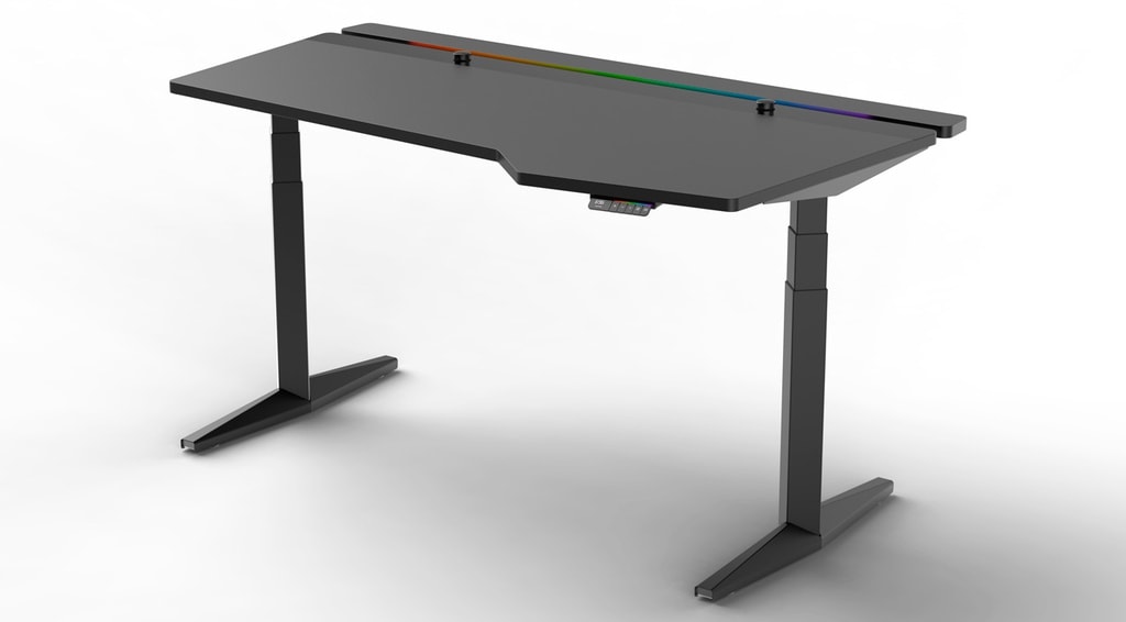 Invictus Gamer Elektromosan Állítható Asztal